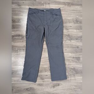 Eddie Bauer - Men’s Fleece Lined Tech Pant Gray Size 40 x 32